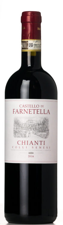 Rouge Castello di Farnetella Chianti Colli Senesi  DOCG - Sangiovese
