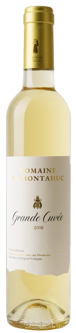 50cl BIO AOP Muscat de Saint Jean de Minervois - Domaine de Montahuc - Grande cuvée - 50cl