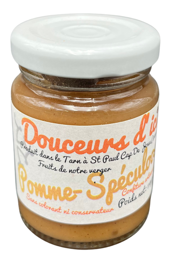 Confitures pomme speculos 110gr (TVA 5,5%)