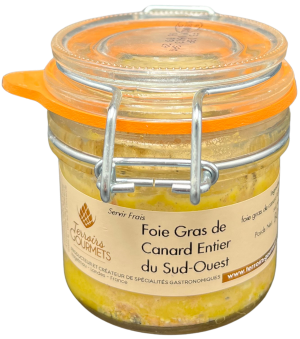 Foie gras de canard entier IGP Sud-Ouest - bocal Le Parfait 80gr