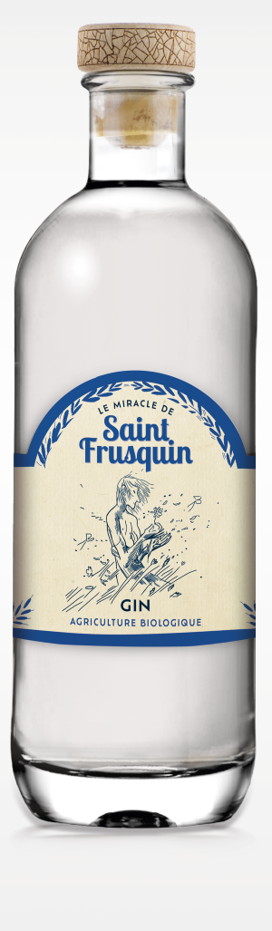 Saint-Frusquin Gin 70cl - 40% - France BIO