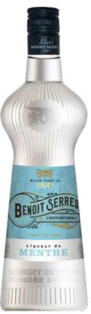 Liqueur de menthe blanche Benoît Serres 70cl - 24%