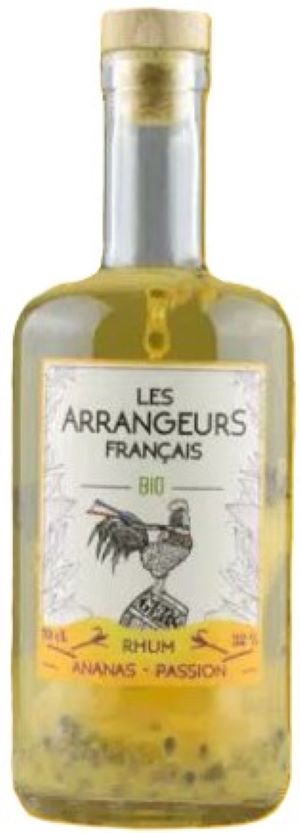 Rhum Ananas Passion Bio Les arrangeurs Français - 70 cl - 32 %