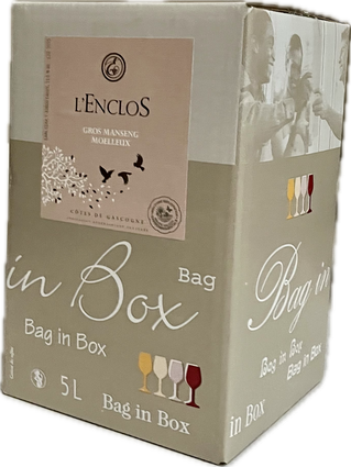 BIB Blanc Domaine de l'Enclos - Gros manseng moelleux - 5 L IGP Côtes de Gascogne