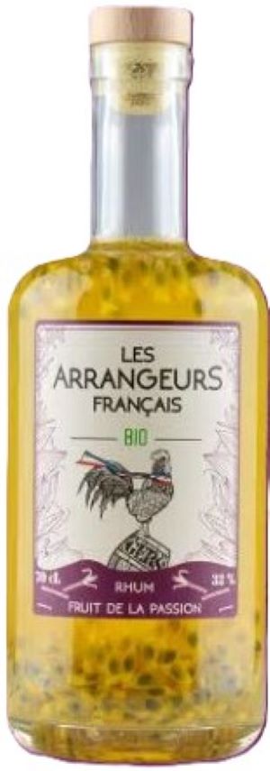 Rhum Fruits de la passion Bio Les arrangeurs Français - 70 cl - 32 %