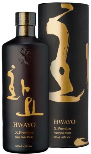 Whisky Hwayo X Premium 41° 50cl avec canis