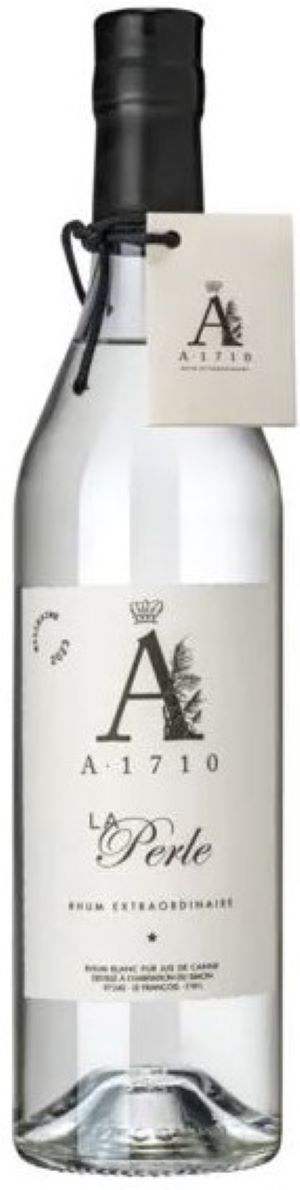 Rhum blanc pur jus de canne La Perle 54,5° 70cl