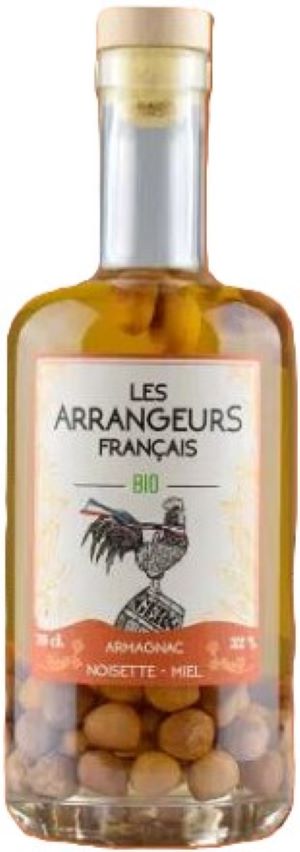 Armagnac - Noisette - Miel Bio Les arrangeurs Français - 70 cl - 32 %