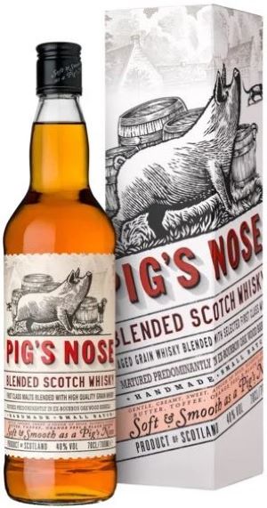 Whisky Pig's Nose Classic 40° 70cl avec étui