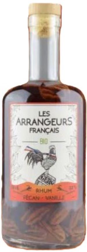 Rhum - Pécan - Vanille Bio Les arrangeurs Français - 70 cl - 32 %