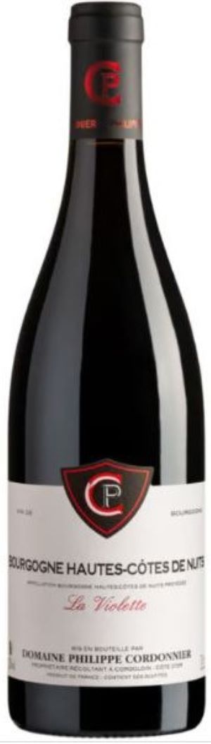 Philippe Cordonnier - Cuvée la Violette rouge AOC Bourgogne Hautes Côtes de Nuits